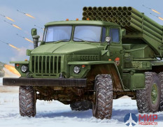 01014 Trumpeter 1/35 Реактивная установка БМ-21 "Град" Russian BM-21 Grad Late Version