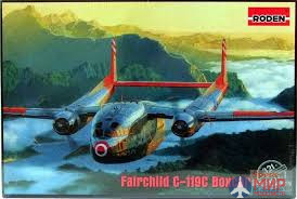ROD321 Roden 1/144 Самолет Fairchild C-119G Boxcar