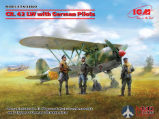 32022 ICM 1/32 CR. 42 LW с германскими пилотами