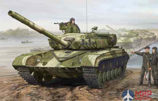 01579 Trumpeter 1/35 Советский танк T-64A Mod. 1981