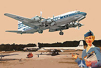 ROD301 Roden 1/144 Самолет DC-7C Pan American World Airways (PAA)