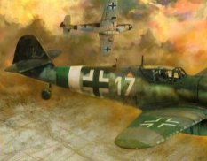 FL12 Fine Molds 1/72 Самолет Bf109 K-4 Operation "Bodenplatte"