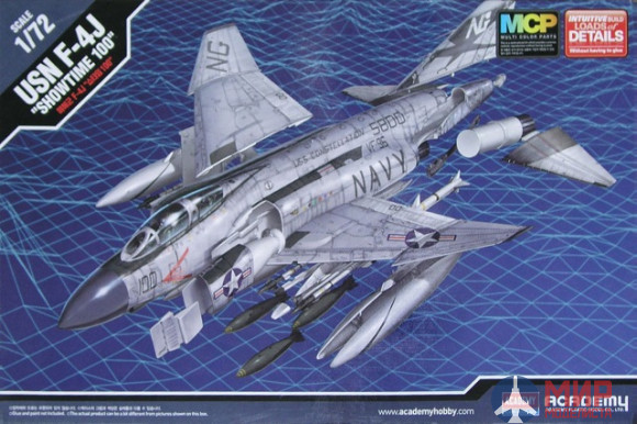 12515 Academy 1/72 Самолет F-4J "Sнowtime 100"