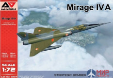 AA7204 AAModels Mirage IVA Strategic bomber 1/72