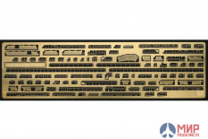 72144 Hasegawa 1/350 Фототравление ESCORT CARRIER USS GAMBIER BAY DETAIL UP ETCHING PARTS BASIC