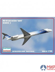 ее144112_2 Авиалайнер MD-80 поздний Spirit (Limited Edision) Восточный экспресс, 1/144