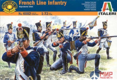 6002 Italeri 1/72 Французская линейная пехота