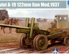 02325 Trumpeter 1/35 Советская пушка A-19 122mm Gun Mod.1937