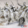 6019 Italeri солдаты TEUTONIC KNIGHTS (MEDIAVAL ERA) (1:72)