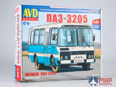 4040AVD AVD Models 1/43 Сборная модель ПАЗ-3205 пригородный