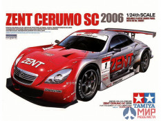 24303 Tamiya 1/24 Lexus Zent Cerumo SC 2006, металлическое шасси