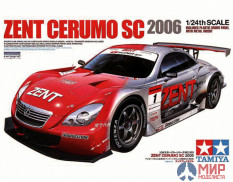 24303 Tamiya 1/24 Lexus Zent Cerumo SC 2006, металлическое шасси