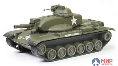 30102 Tamiya 1/48 Американский танк М60 А1Е1 (собранный и покрашенный с электромоторчиком)