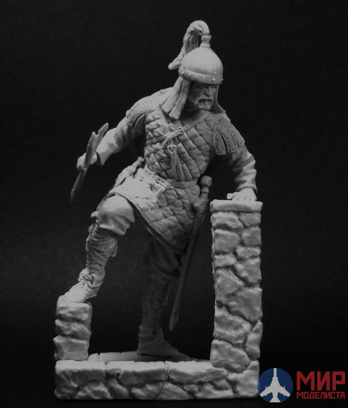 CHM-54042 Chronos Miniatures 54 mm Византийский легковооруженный воин, 10-11 века.