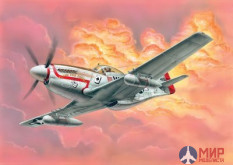 207208 Моделист 1/72 Самолет USA истребитель P-51D Mustang