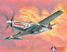 207208 Моделист 1/72 Самолет USA истребитель P-51D Mustang