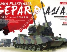 TS-030 Meng Model 1/35 Самоходное зенитное орудие GERMAN FLAKPANZER GEPARD A1/A2