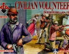 RB72028 Red Box 1/72 Boxer Rebellion Civilian Volunteers