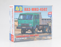 1324AVD AVD Models Сборная модель КАЗ-ММЗ-4502 самосвал 1/43