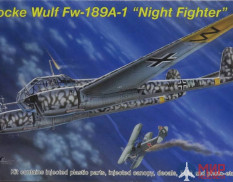 72529 MPM 1/72 Focke Wulf Fw-189A-1 Night Fighter