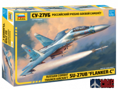 7294 Звезда 1/72 Российский учебно-боевой самолет Су-27УБ