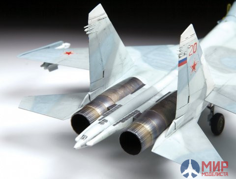 7294 Звезда 1/72 Российский учебно-боевой самолет Су-27УБ