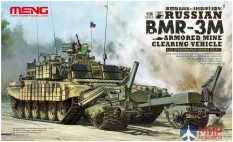 SS-011 Meng Model 1/35  Russian BMR-3M Armored Mine Clearing Vehicle plastic model kit