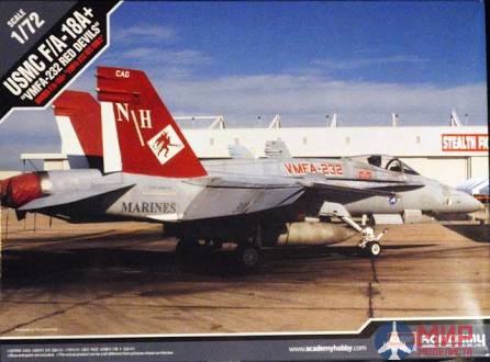 12520 Academy 1/72 Самолет USMC F/A 18A+ VMFA-232 "Red devils"