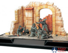 89739 Tamiya 1/35 Диорама Немецкие минометчики (4 фигуры) German Infantry Mortar Team 1940