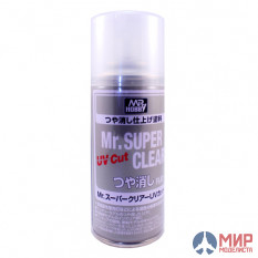 B-523 Mr.Hobby Матовый лак Mr.SUPER CLEAR UV Cut170мл