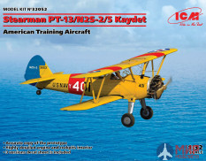 32052 ICM Stearman PT-13/N2S-5 Kaydet, Американский учебный самолет