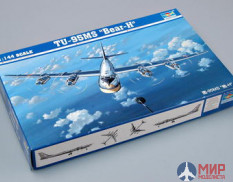 03904 Trumpeter 1/144 Самолет Ту-95 МС