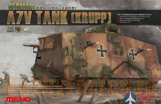 TS-017 Meng Model 1/35  German A7V Tank(Krupp)