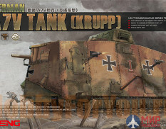TS-017 Meng Model 1/35  German A7V Tank(Krupp)