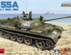 37016 МiniArt 1/35 "Танк-55А Ранняя Модификация 1965 г" С интерьером