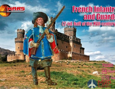 MR72083 MARS 1/72 French infantry & Guards