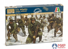 6133 Italeri 1/72 Солдаты U.S. infantry WW 2nd (winter uniform)