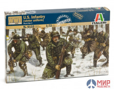 6133 Italeri 1/72 Солдаты U.S. infantry WW 2nd (winter uniform)