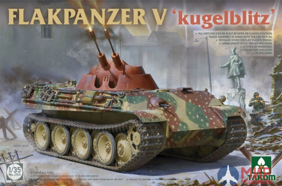 2150 Takom 1/35 PLAKPANZER V 'kugelblitz'