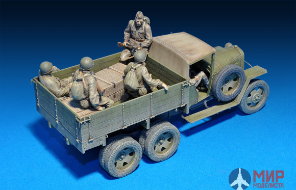 35173 MiniArt автомобиль  AAA Mod. 1941 SOVIET CARGO TRUCK  (1:35)