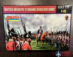 72202ST Strelets British Infantry Standing Shoulder Arms 1/72