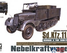 AF35051 AFV Club 1/35 Полугусеничный БТР Sd.Kfz.11/4 Nebelkraftwagen