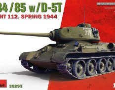 35293 MiniArt T-34/85 w/D-5T Plant 112. Spring 1944