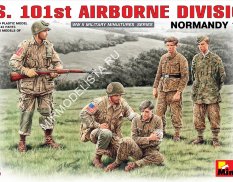 35089 MiniArt фигуры  U.S. 101st AIRBORNE DIVISION (NORMANDY 1944)  (1:35)