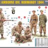 35089 MiniArt фигуры  U.S. 101st AIRBORNE DIVISION (NORMANDY 1944)  (1:35)