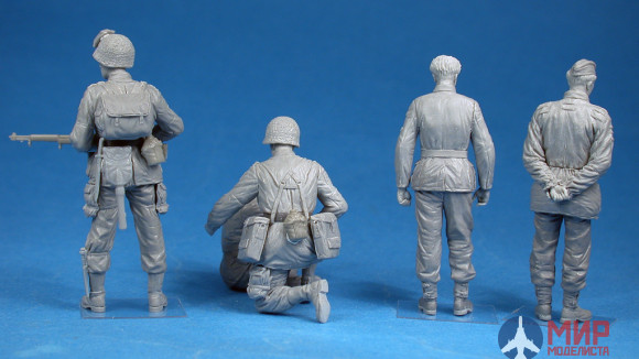 35089 MiniArt фигуры  U.S. 101st AIRBORNE DIVISION (NORMANDY 1944)  (1:35)