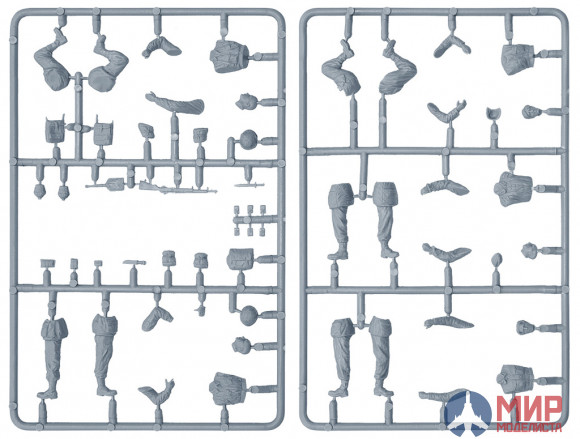 35089 MiniArt фигуры  U.S. 101st AIRBORNE DIVISION (NORMANDY 1944)  (1:35)