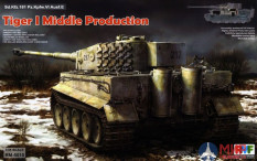 RM-5010 Rye Field Model Pz.kpfw.VI Ausf. E Tiger I Middle Production W/ Full Interior