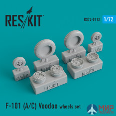 RS72-0112 ResKit McDonnell F-101 (A/C) Voodoo колеса