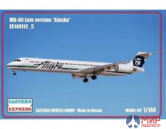 ее144112_5 Авиалайнер MD-80 поздний Alaska (Limited Edision) Восточный экспресс, 1/144